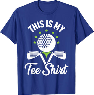 Golfer Funny Golf Lover Gag Novelty This is My Golfing T-Shirt - T-Shirt | Royal