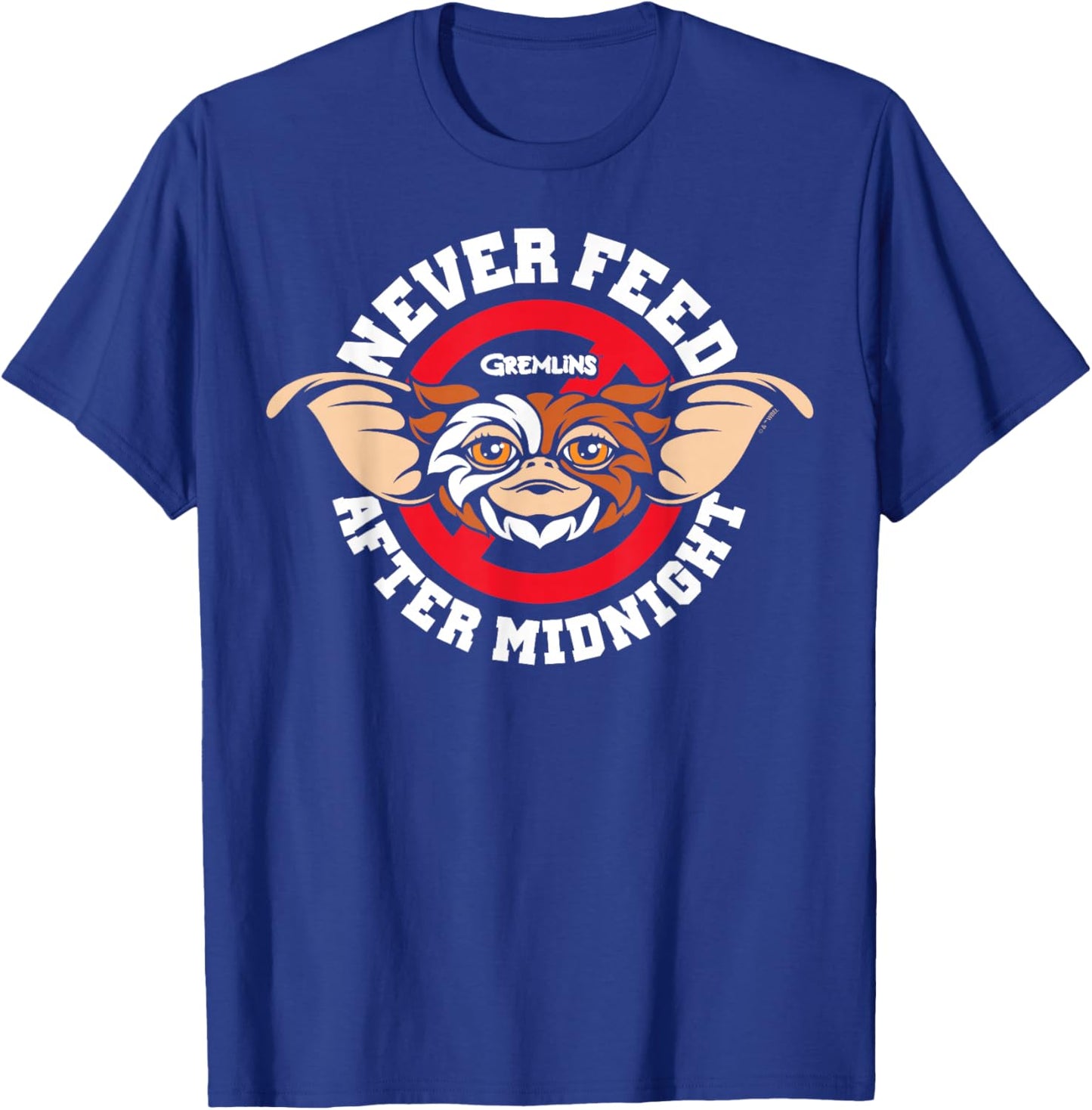 Gremlins - Never Feed After Midnight T-Shirt - T-Shirt | Royal