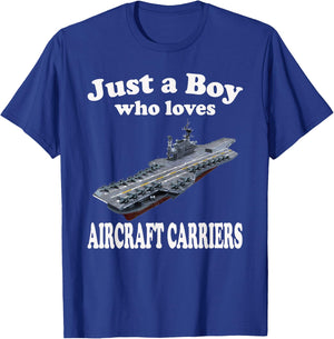 Aircraft Carrier USS Midway CVA-41 CVB-41 Adults Kids T-Shirt - T-Shirt | Royal