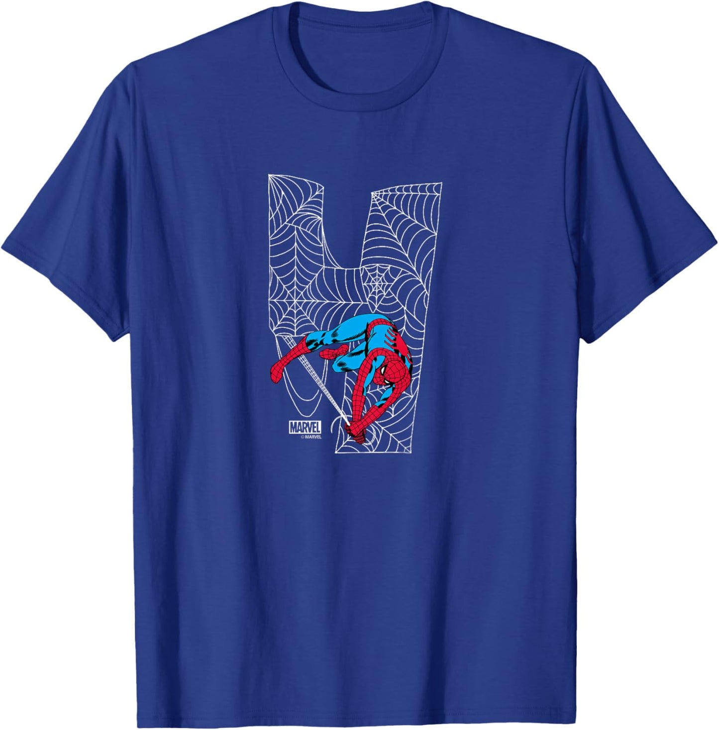 Kids Spider-Man - 4th Birthday T-Shirt - T-Shirt | Royal