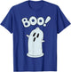 Halloween Condom Boo Ghost Spooky Ghost Face Easy Costume T-Shirt - T-Shirt | Royal