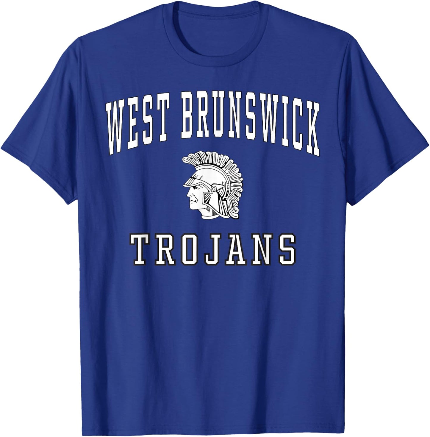 West Brunswick High School Trojans C1 T-Shirt - T-Shirt | Royal