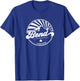 Bend, Oregon - Retro Vintage City Mountains T-Shirt - T-Shirt | Royal