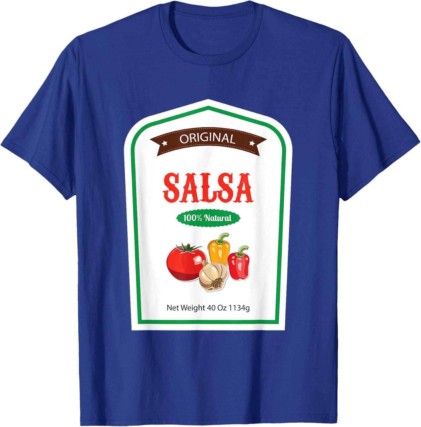 Salsa Family Sauce Costume Halloween Uniform T Shirt T-Shirt - T-Shirt | Royal