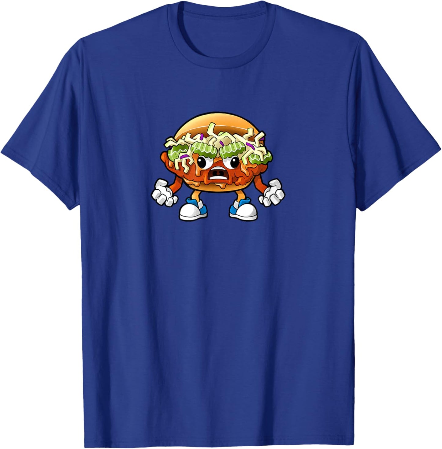 Fudes! #003 - Nash the Nashville Hot Chicken Sando T-Shirt - T-Shirt | Royal
