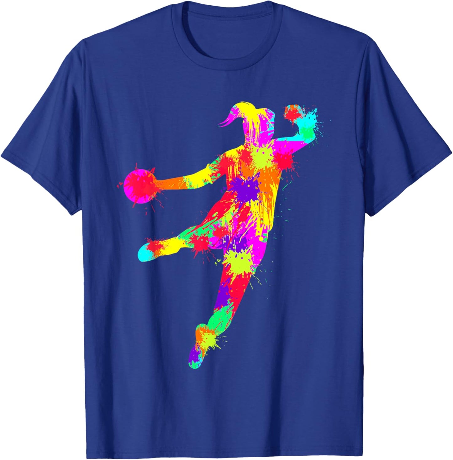 Handball Handballerin Handballspieler Mädchen Kinder T-Shirt - T-Shirt | Royal