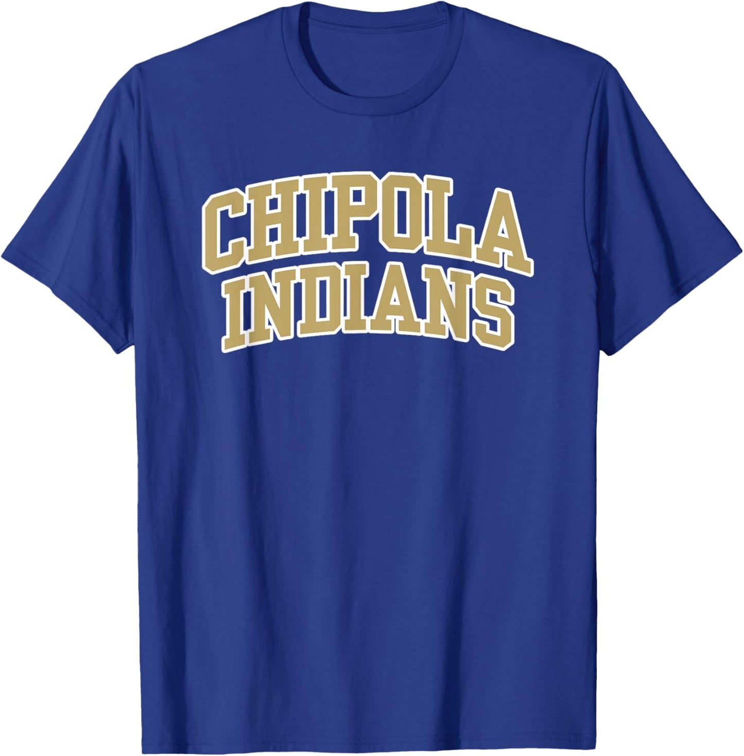 Chipola College Indians Apparel Sports Fan T-Shirt - T-Shirt | Royal