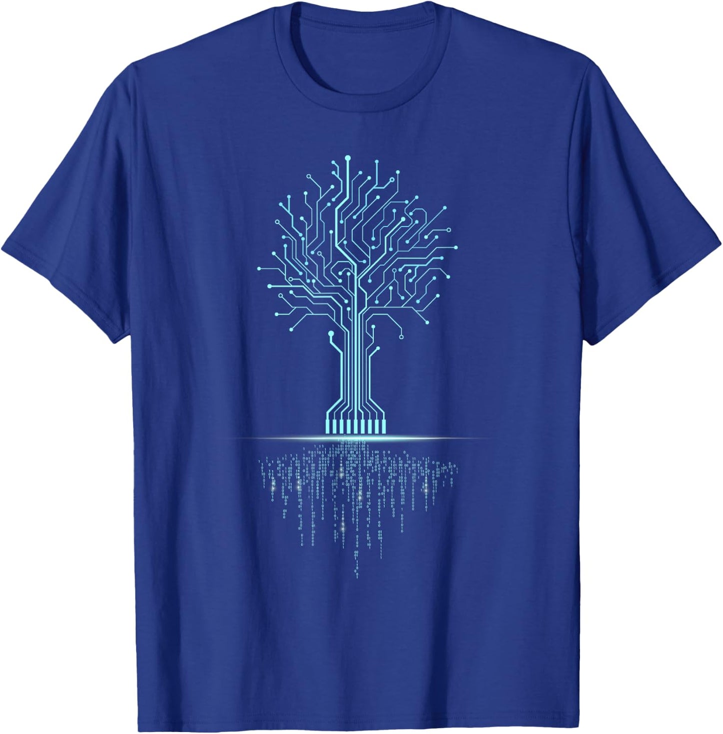 Fun Binary Tree Coding Computer Software Programmer T-Shirt - T-Shirt | Royal