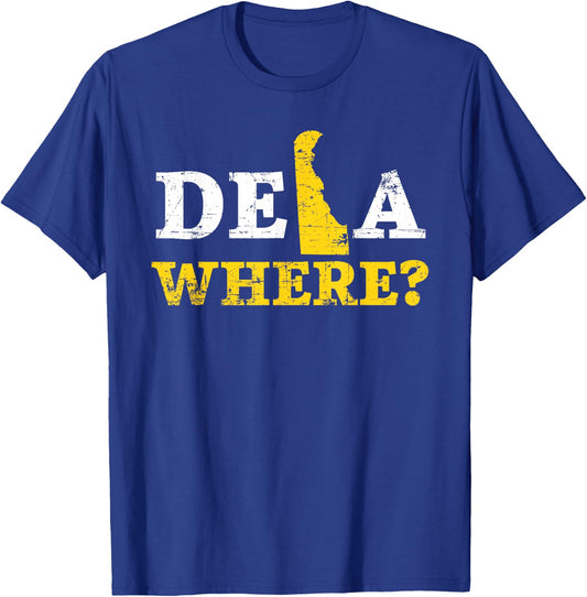 Delawhere State USA America United States Delaware T-Shirt - T-Shirt | Royal