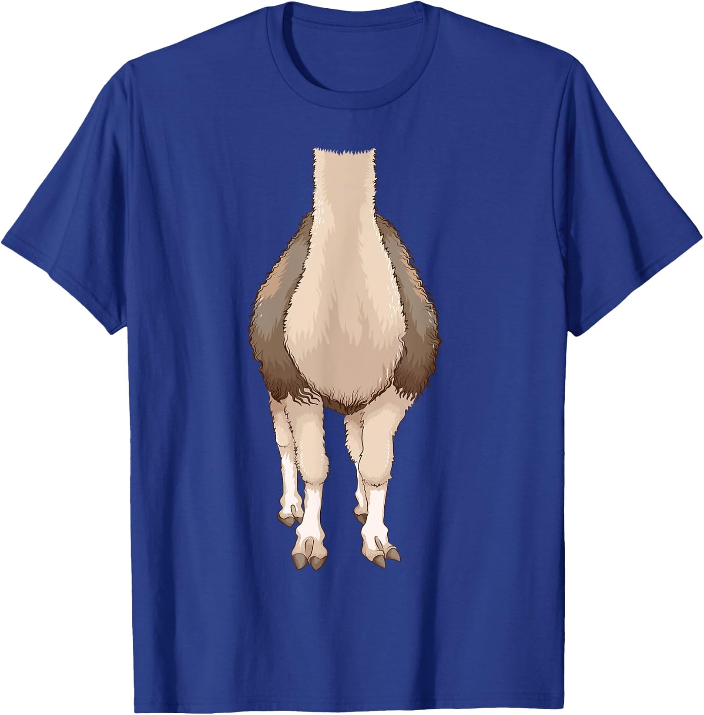 Cool Headless Llama | Funny Lazy DIY Halloween Costume Gift T-Shirt - T-Shirt | Royal