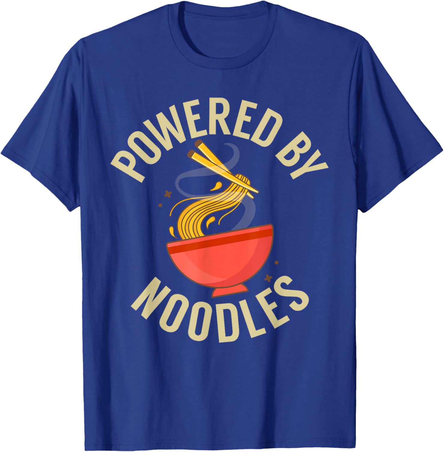 Powered by Noodles T-Shirt - T-Shirt | Royal