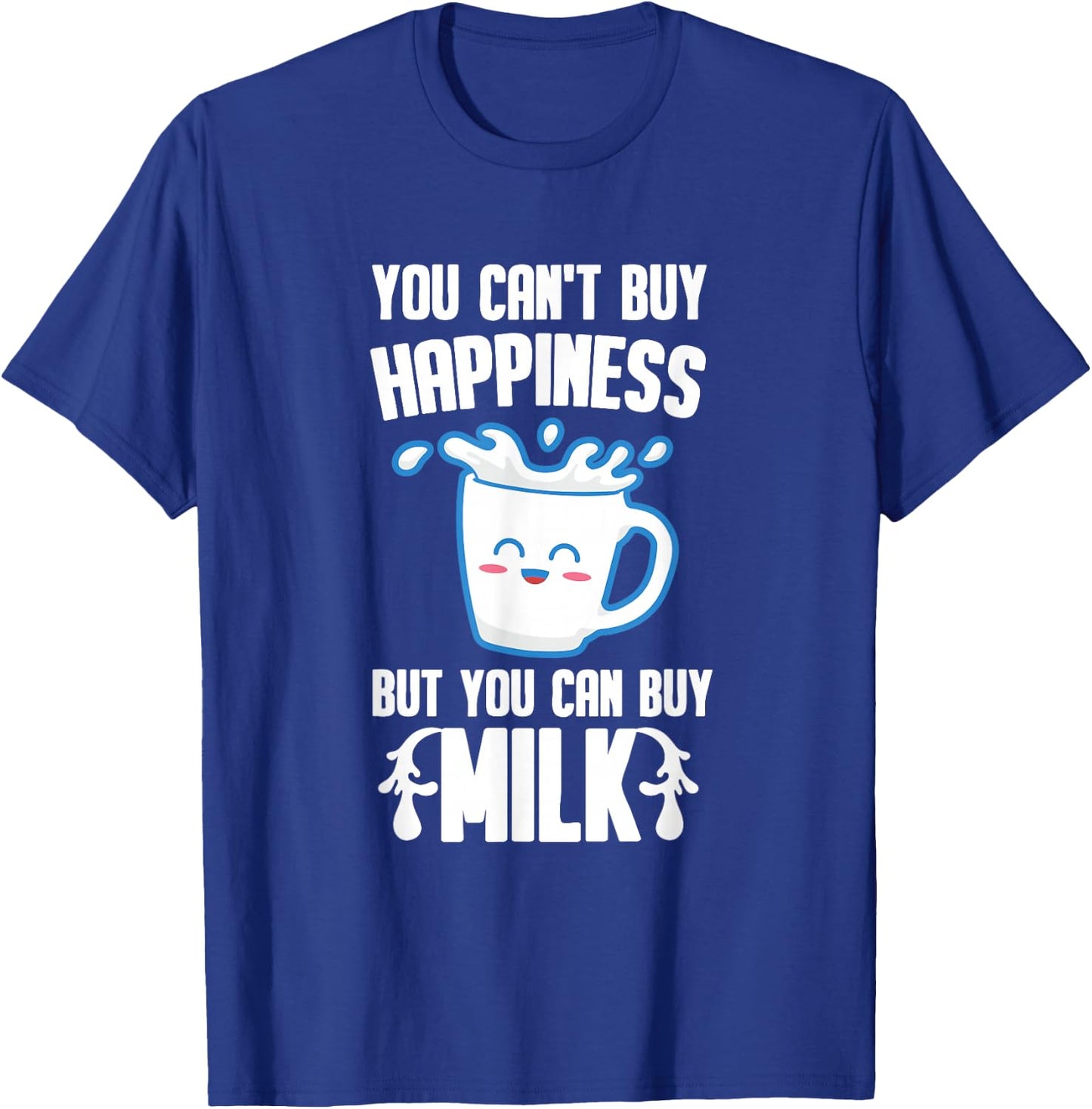 Milk Lover Gift - Dairy Farmer T-Shirt - T-Shirt | Royal