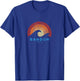 Bandon Oregon OR Retro Surf Beach Vibe Women Girls Kids T-Shirt - T-Shirt | Royal