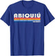 Vintage 70s 80s Style Abiquiu NM T-Shirt - T-Shirt | Royal