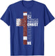 Christian Football Verse I Can Do All Things Through Christ T-Shirt - T-Shirt | Royal