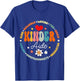 Groovy Kinder Aide Teacher First Day Of School Men Women Kids T-Shirt - T-Shirt | Royal