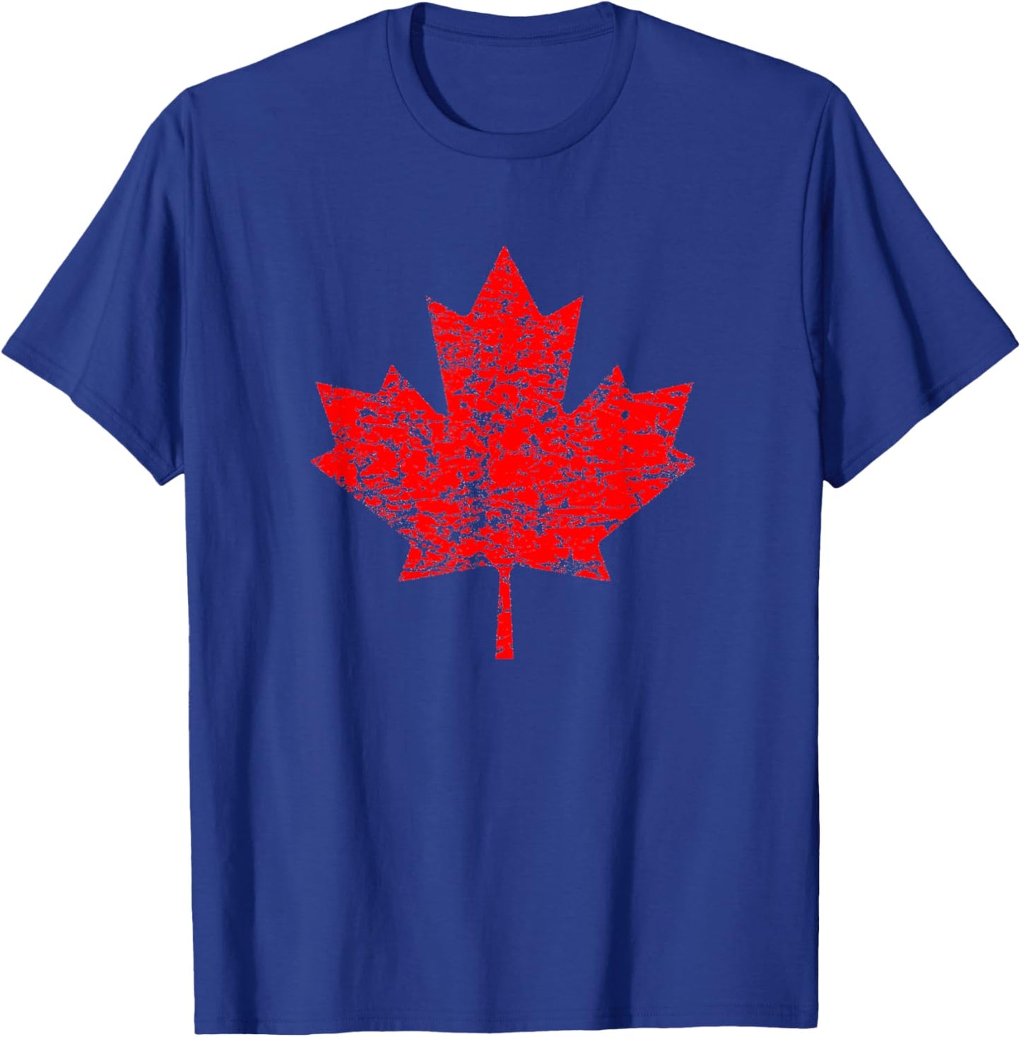 Oh! Canada! Maple Leaf - Canada T-Shirt - T-Shirt | Royal