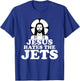 Jesus Hates The Jets T-Shirt - T-Shirt | Royal