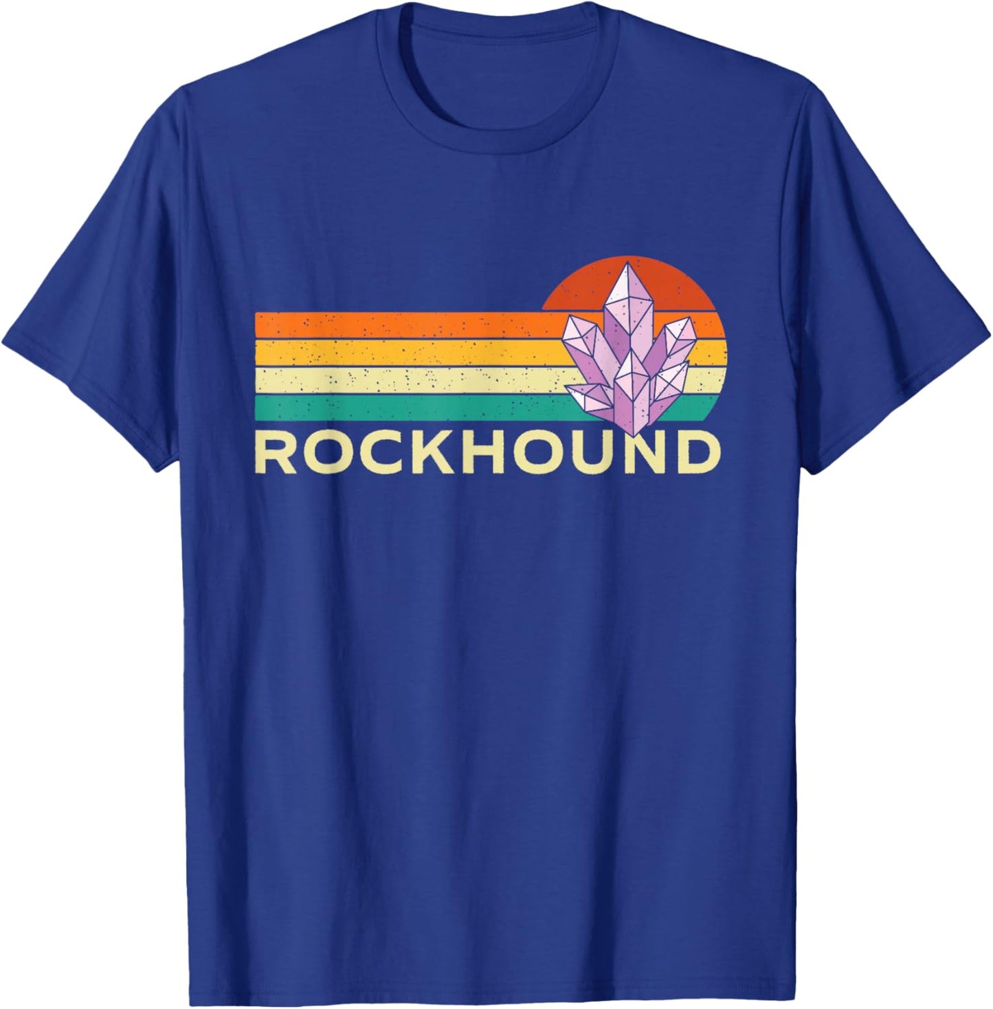Rockhound - Rock Collector Geode Hunter Geology T-Shirt - T-Shirt | Royal