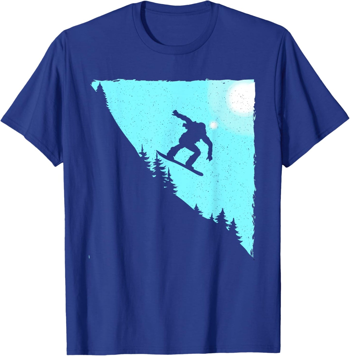 Funny Snowboarder Art Women Team Snowboarding Lover T-Shirt - T-Shirt | Royal