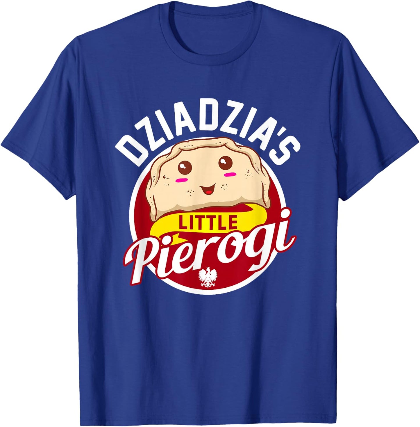 Dziadzia's Little Pierogi! Polish Baby Shower Gift T-Shirt - T-Shirt | Royal