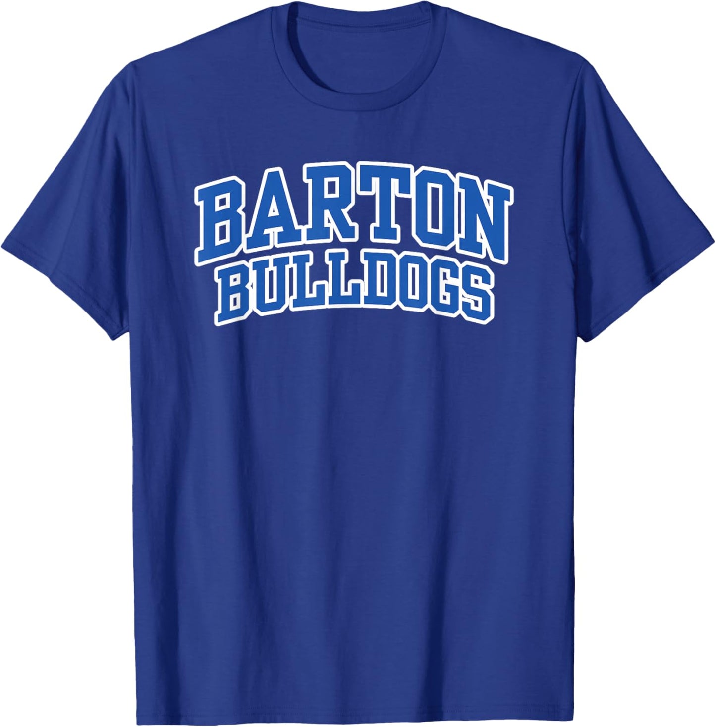 Barton College Bulldogs Apparel Sports Fan T-Shirt - T-Shirt | Royal