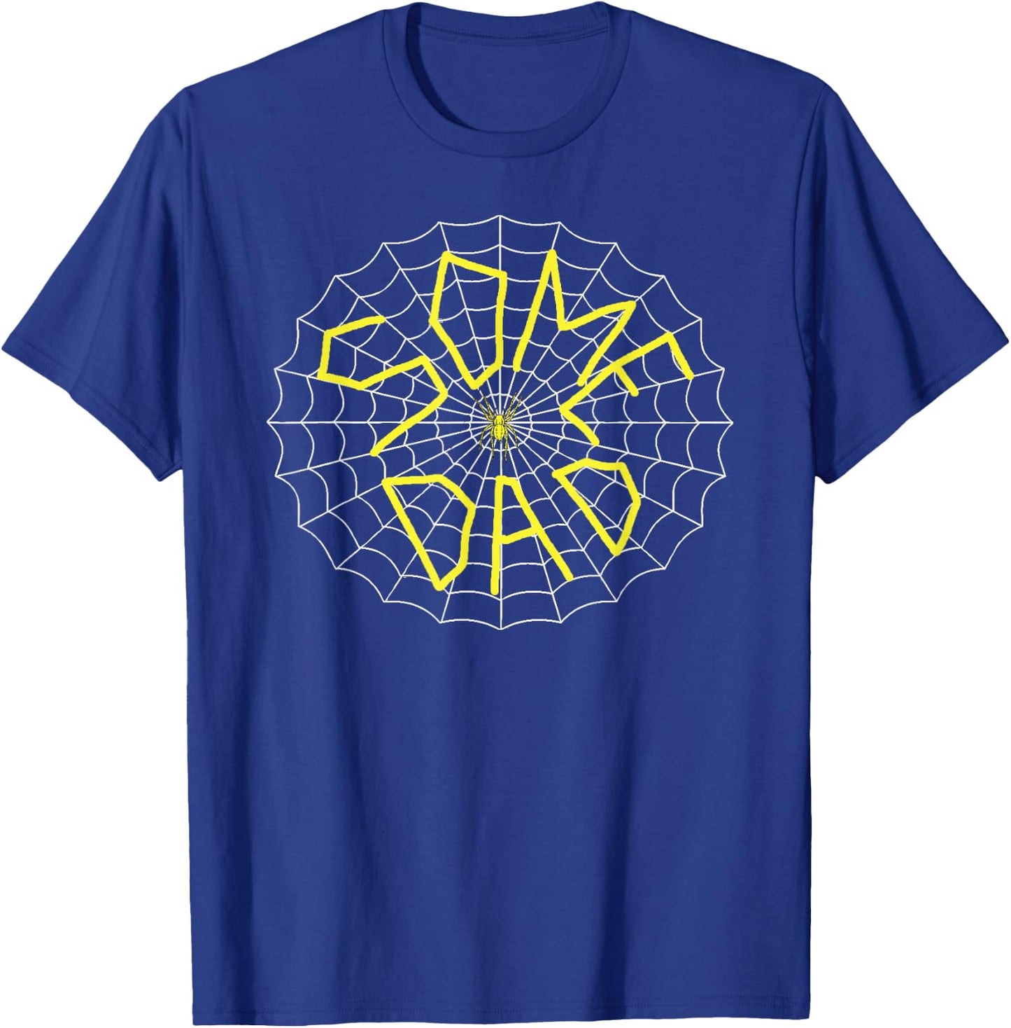 Charlotte's Some Dad Spider Web T-Shirt - T-Shirt | Royal