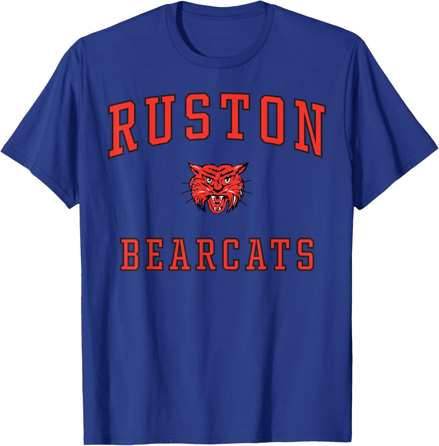 Ruston High School Bearcats C1 T-Shirt - T-Shirt | Royal