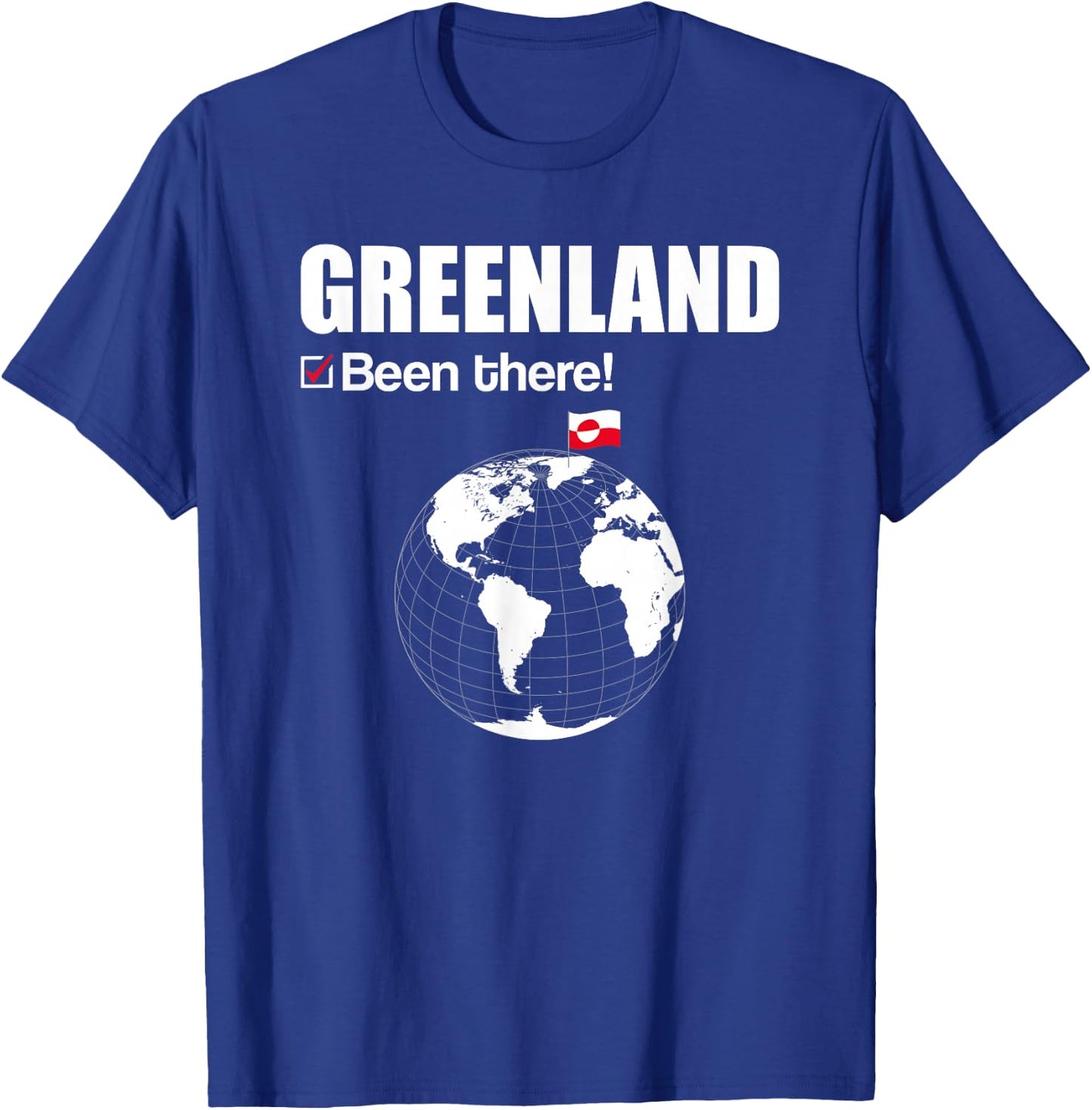 Greenland Been There Icebear Compass Greenland T-Shirt - T-Shirt | Royal