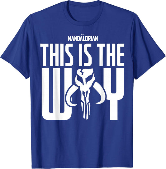 Star Wars The Mandalorian This Is The Way Mythosaur Block T-Shirt - T-Shirt | Royal