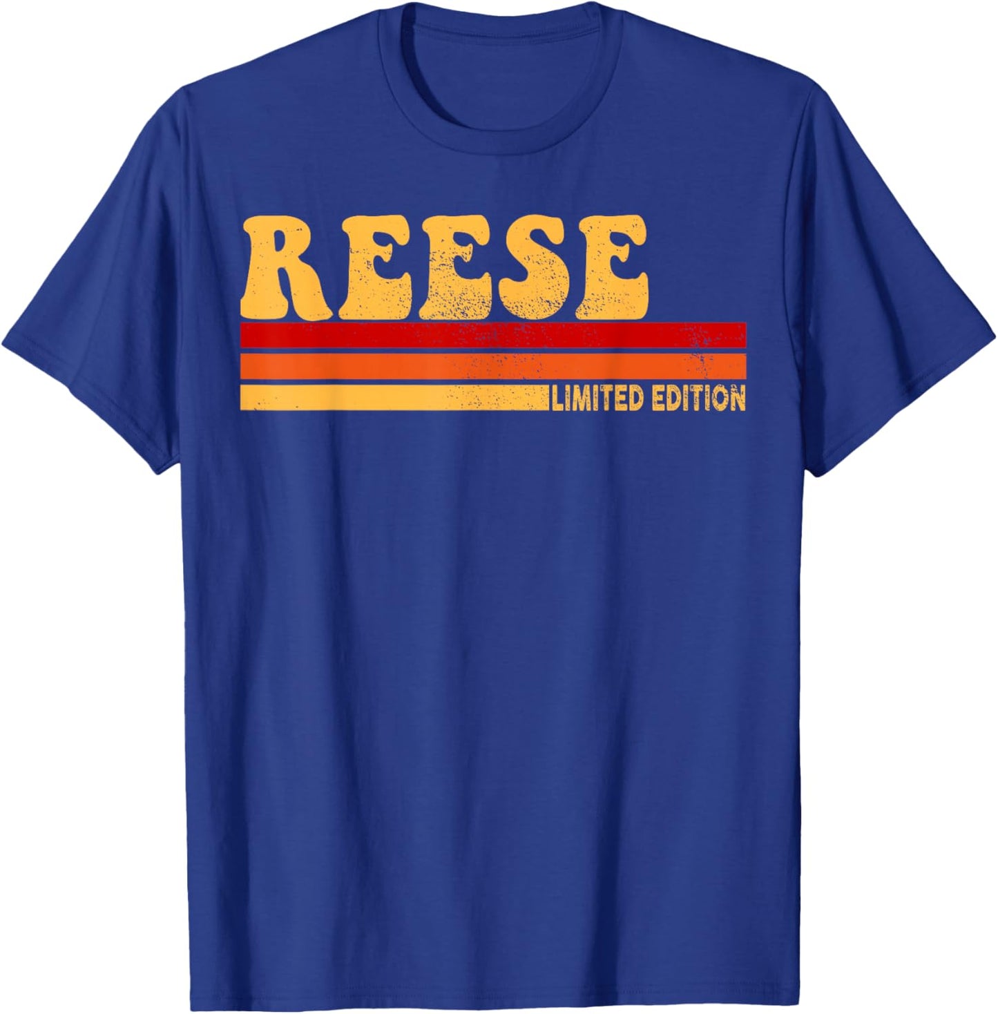 Reese Name Personalized Cute Idea Women Vintage Reese T-Shirt - T-Shirt | Royal
