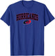 Carolina Hurricanes Arch Over White Officially Licensed T-Shirt - T-Shirt | Royal