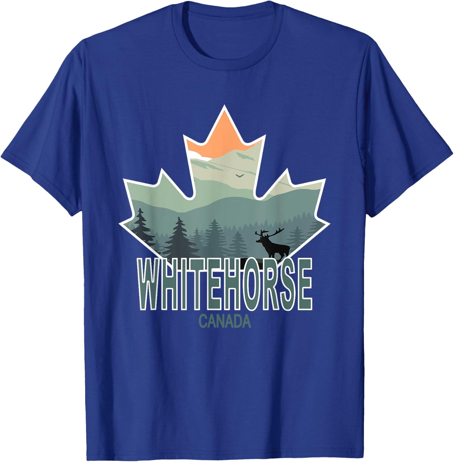 Whitehorse, Yukon, Canada T-Shirt - T-Shirt | Royal