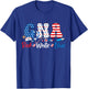 Red White And Blue CNA American Nurse 4th of July CNA T-Shirt - T-Shirt | Royal