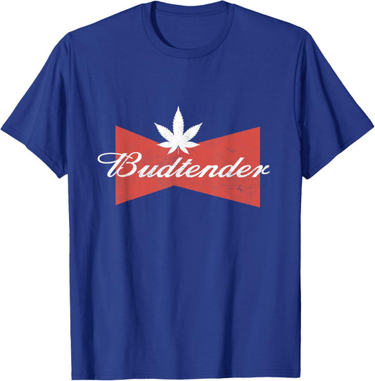 Budtender Weed Strain Specialist Sativa Indica Cbd Hemp Farm T-Shirt - T-Shirt | Royal