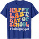 Retro Health Office Squad Happy Last Day Of School Teacher Men Women Kids T-Shirt - T-Shirt | Royal