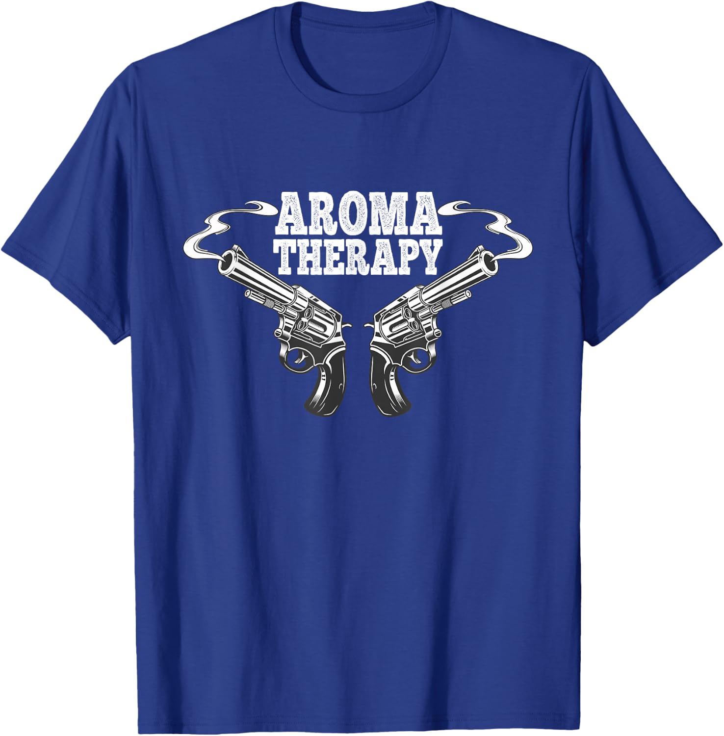 Aromatherapy Pro Gun 2nd Amendment Gun Owner Funny Gifts T-Shirt - T-Shirt | Royal