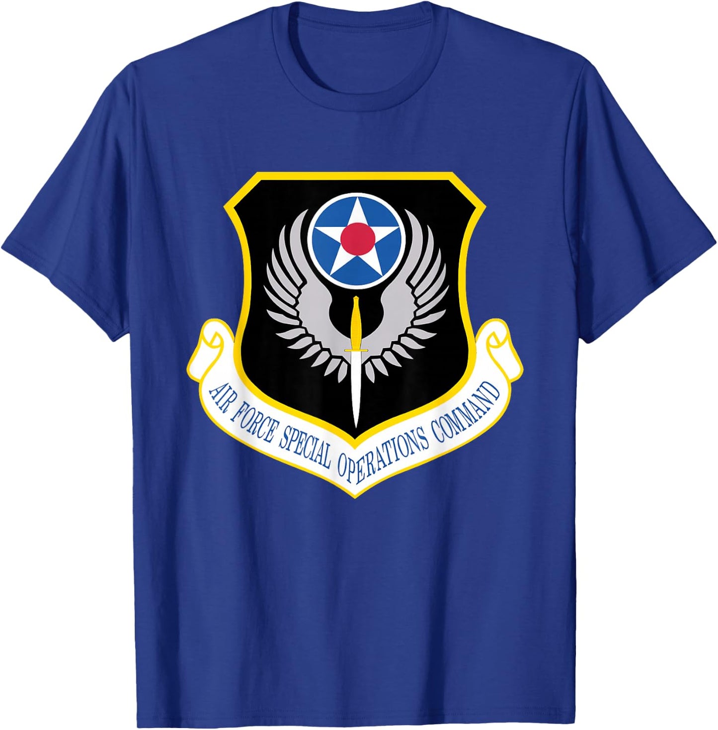 Air Force Special Operations Command AFSOC Military Veteran T-Shirt - T-Shirt | Royal