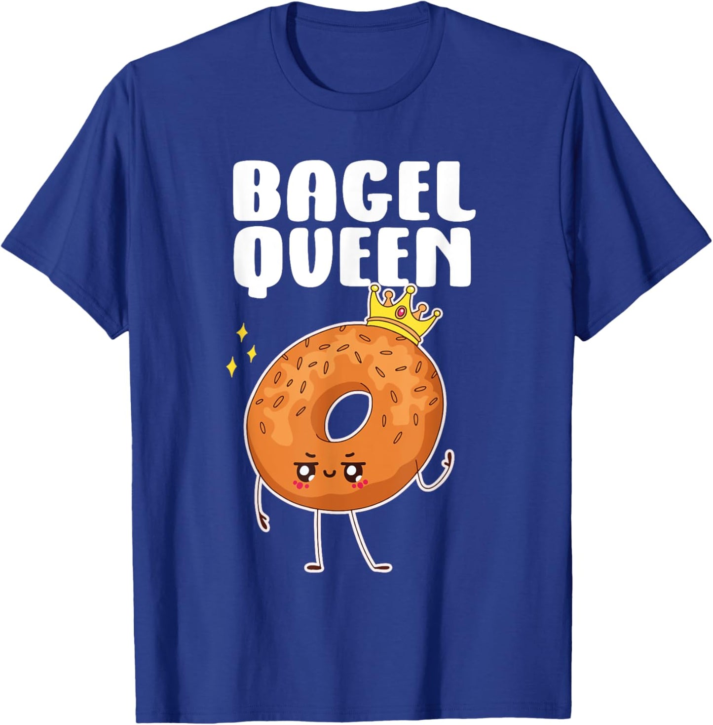 Bagel Queen T-Shirt - T-Shirt | Royal