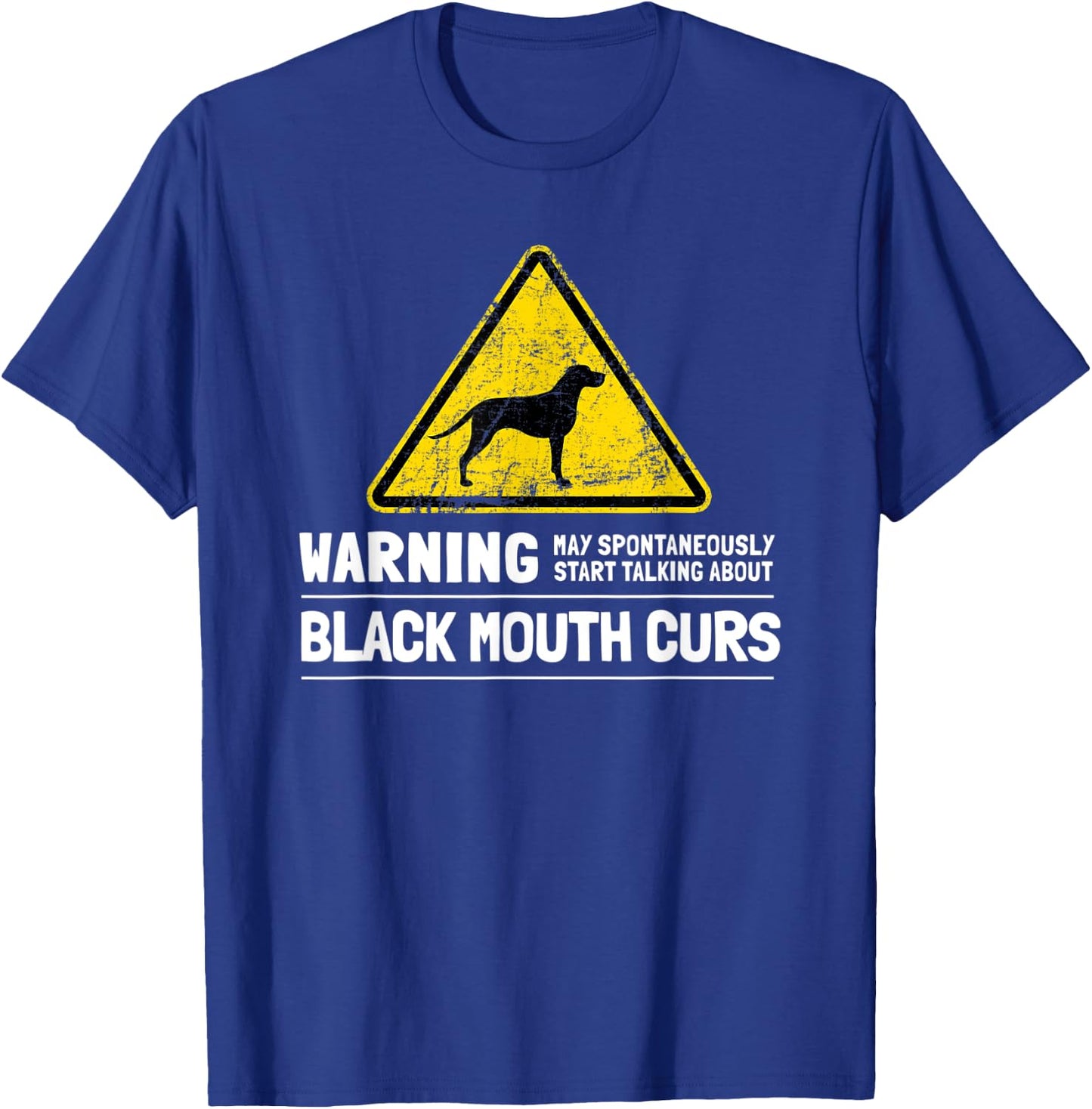 Black Mouth Cur T-Shirt - T-Shirt | Royal