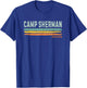 Vintage Stripes Camp Sherman OR T-Shirt - T-Shirt | Royal