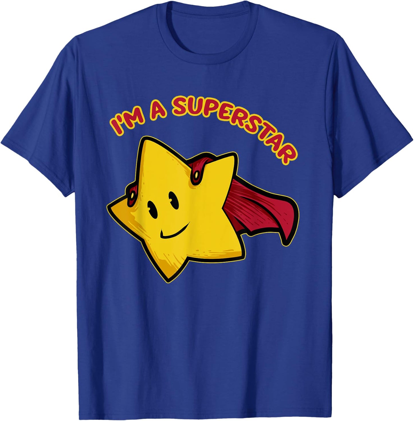 Superhero , Motivational Super-star T-Shirt - T-Shirt | Royal