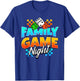 Matching Family Game Night T-Shirt - T-Shirt | Royal