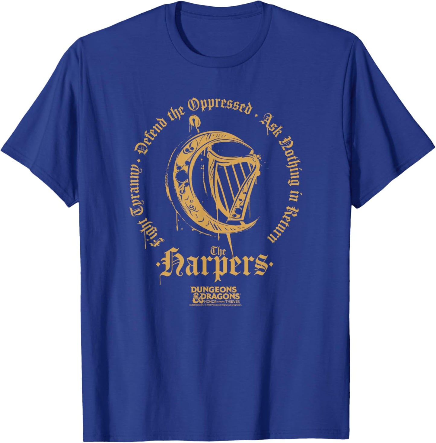 Dungeons & Dragons: Honor Among Thieves The Harpers Logo T-Shirt - T-Shirt | Royal