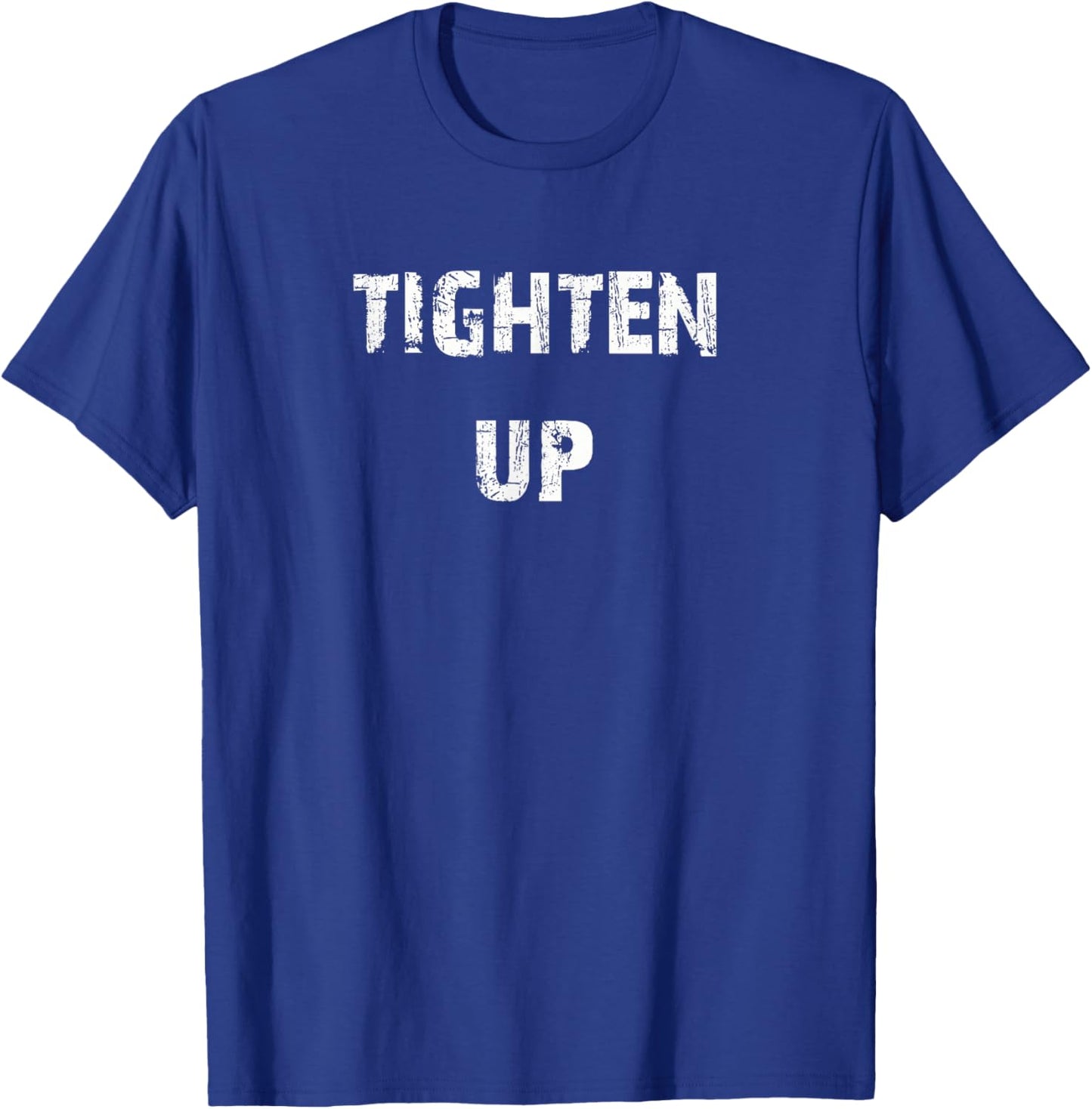 Buy Cool Shirts Tighten Up - -Adults, -Kids - Black - Small - Short Sleeve - Cotton 60%, Polyester 40% T-Shirt - T-Shirt | Royal