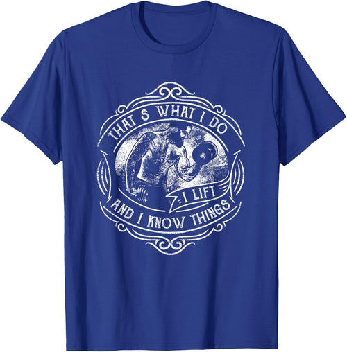 Weightlifting Humor Cool Gym Clothing Retro Bodybuilding