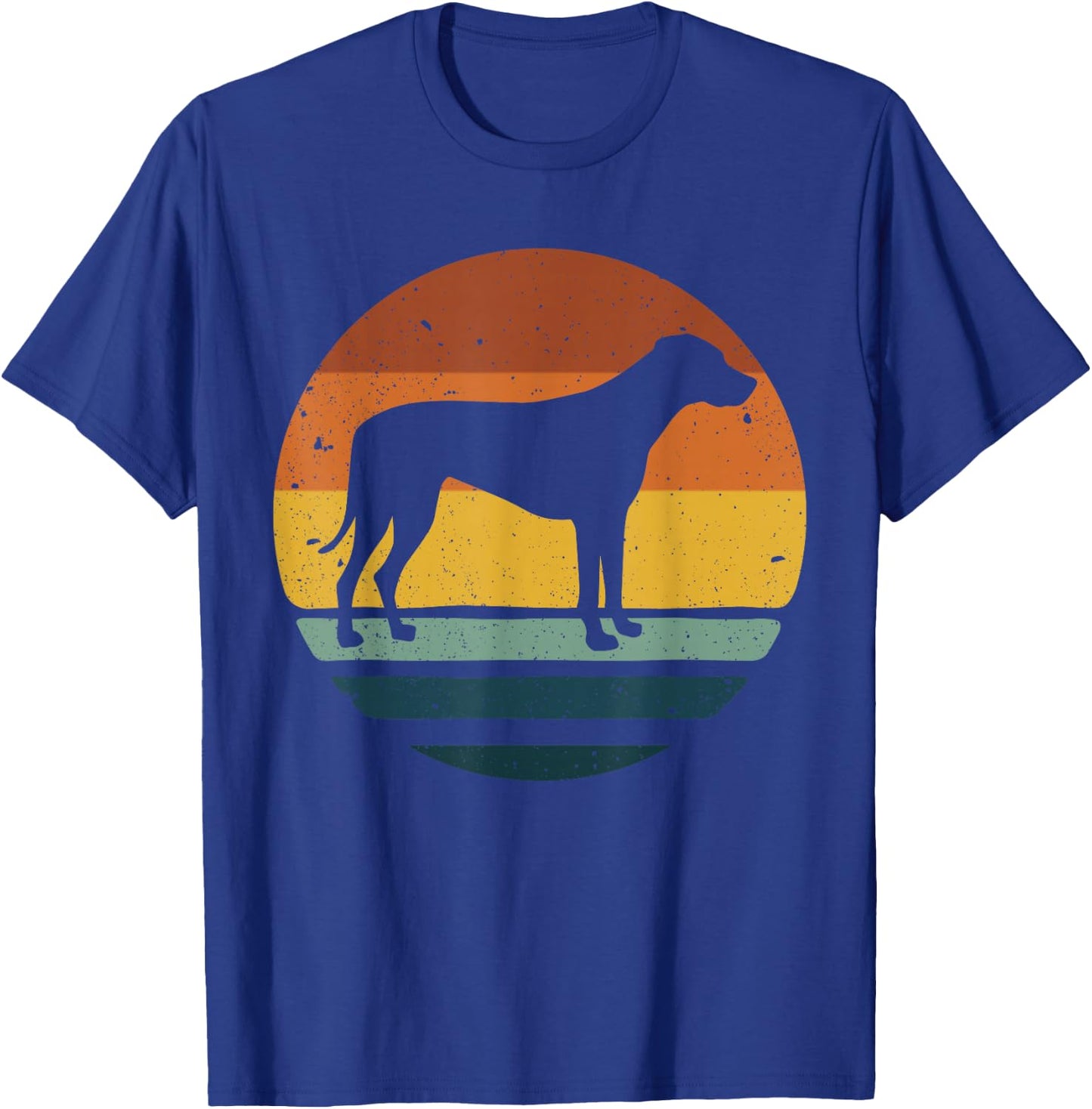 Rhodesian Ridgeback Vintage Retro Dog Mom Dad Gift T-Shirt - T-Shirt | Royal