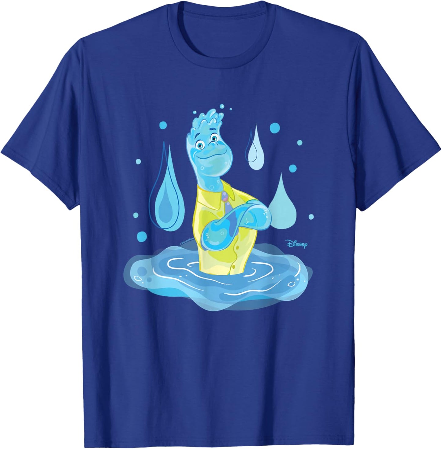 Elemental - Wade Ripple T-Shirt - T-Shirt | Royal