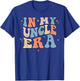 In My Uncle Era Retro Groovy Father's Day T-Shirt - T-Shirt | Royal