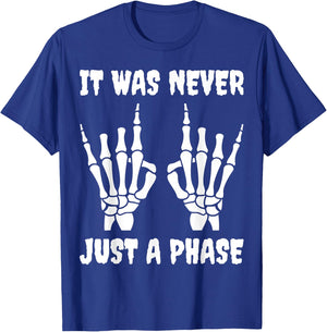 IT was Never JUST A Phase, Its A Lifestyle :Elder Still Emo T-Shirt - T-Shirt | Royal